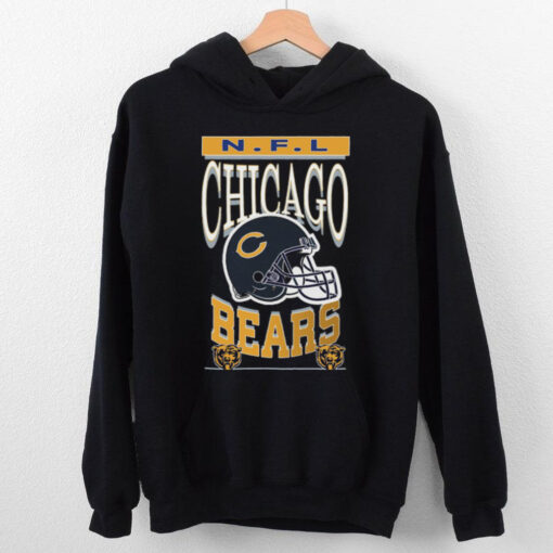 Official NFL Bears Helmet Flea Market T Shirt