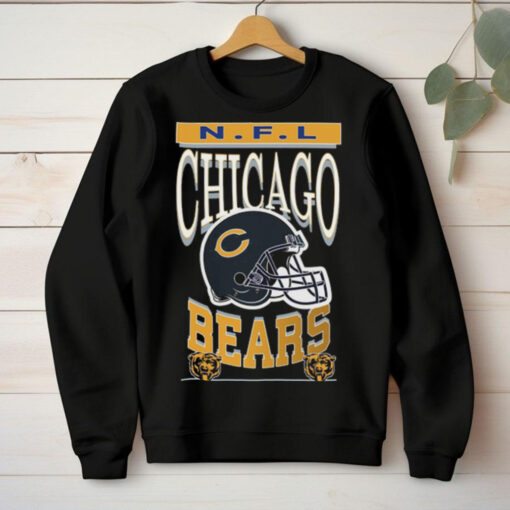 Official NFL Bears Helmet Flea Market T Shirt