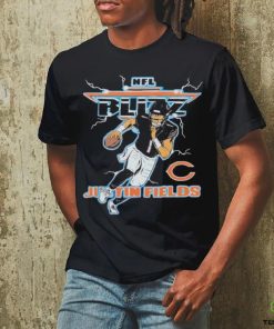 Official NFL Blitz Chicago Bears Justin Fields T Shirt