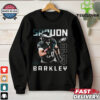 Saquon Barkley Philadelphia Eagles and Penn State Nittany Lions city skyline shirt