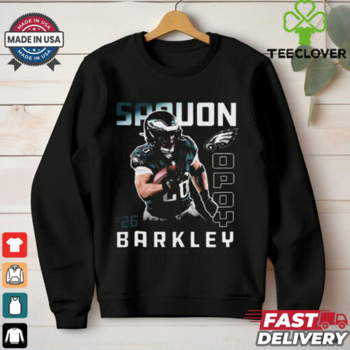 Official NFL Football 2024 Saquon Barkley Philadelphia Eagles Offensive Player of the Year t shirt