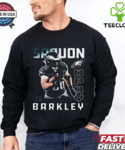 Official NFL Football 2024 Saquon Barkley Philadelphia Eagles Offensive Player of the Year t shirt