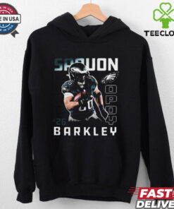 Official NFL Football 2024 Saquon Barkley Philadelphia Eagles Offensive Player of the Year t shirt