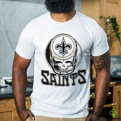 Official NFL Grateful Dead And New Orleans Saints T Shirt