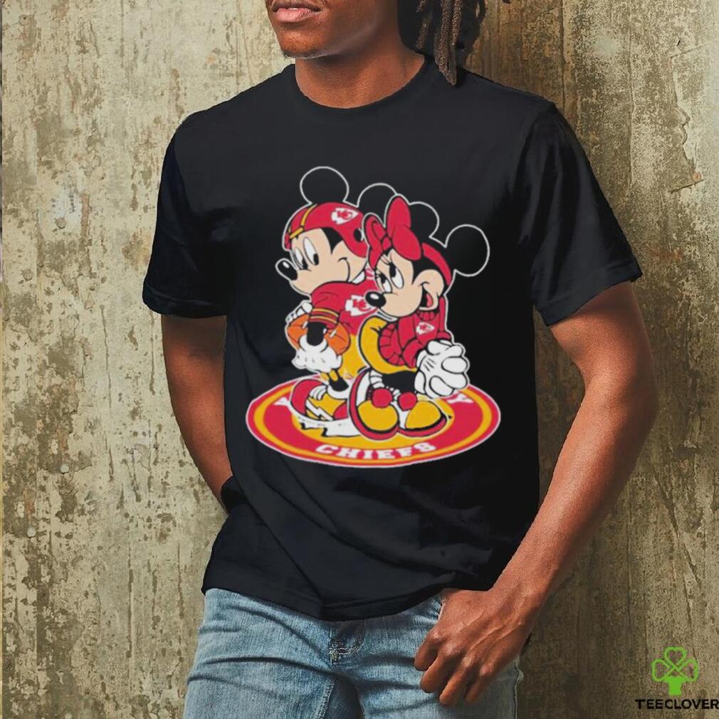 NFL Kansas City Chiefs, Mickey Mouse Football T-Shirt - Ink In Action