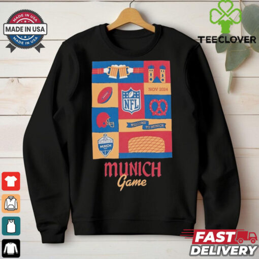 Official NFL Munich Game L&L ’94 Campus Welcome To Munich Nov 2024 t shirt