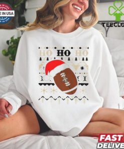 Official NFL New Orlean Saints Football Santa Claus Ho Ho Ho Christmas 2024 Shirt