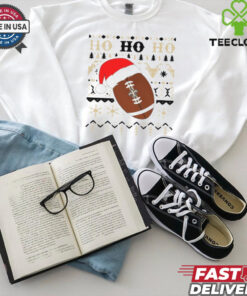Official NFL New Orlean Saints Football Santa Claus Ho Ho Ho Christmas 2024 Shirt