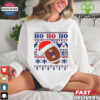 Official NFL Baltimore Ravens Football Santa Claus Ho Ho Ho Christmas 2024 Shirt