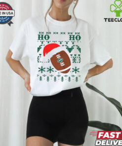 Official NFL New York Jets Football Santa Claus Ho Ho Ho Christmas 2024 Shirt