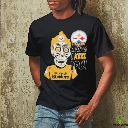 Official NFL Pittsburgh Steelers Jeff Dunham Haters Silence! I Keel You! Shirt