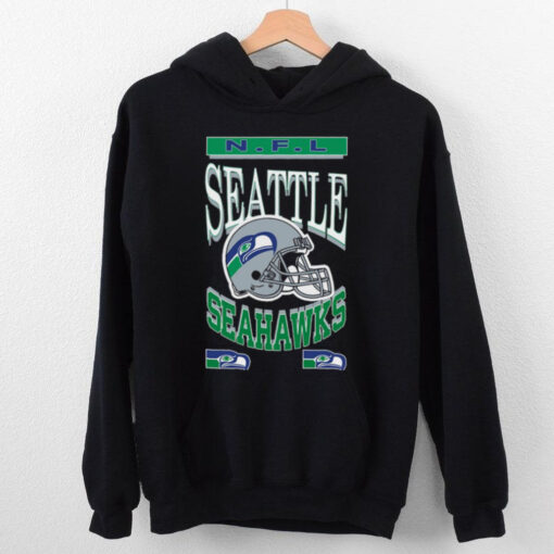 Official NFL Seahawks Helmet Flea Market Crew T Shirt