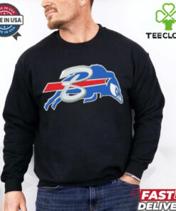 Official NFL x MLB Buffalo Bills X Toronto Blue Jays Logo Mash Shirt