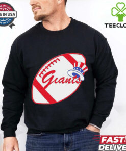 Official NFL x MLB New York Giants X New York Yankees Logo Mash Shirt