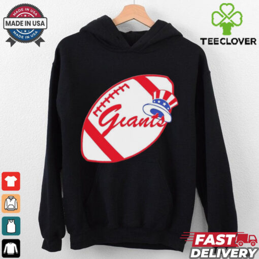 Official NFL x MLB New York Giants X New York Yankees Logo Mash Shirt