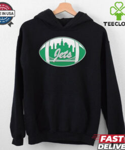 Official NFL x MLB New York Jets X New York Mets Logo Mash Shirt