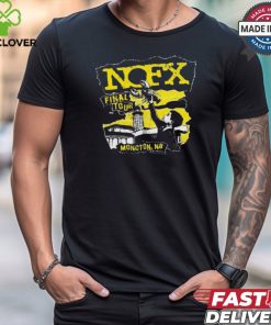 Official NOFX Canadian Final Tour Moncton NB Aug 28 29 2024 Vintage t shirt