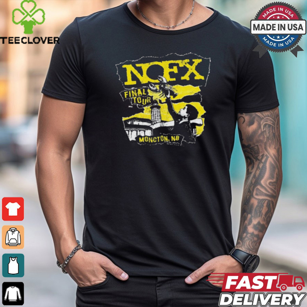 Official NOFX Canadian Final Tour Moncton NB Aug 28 29 2024 Vintage t shirt Official NOFX Canadian Final Tour Moncton NB Aug 28 29 2024 Vintage t shirt