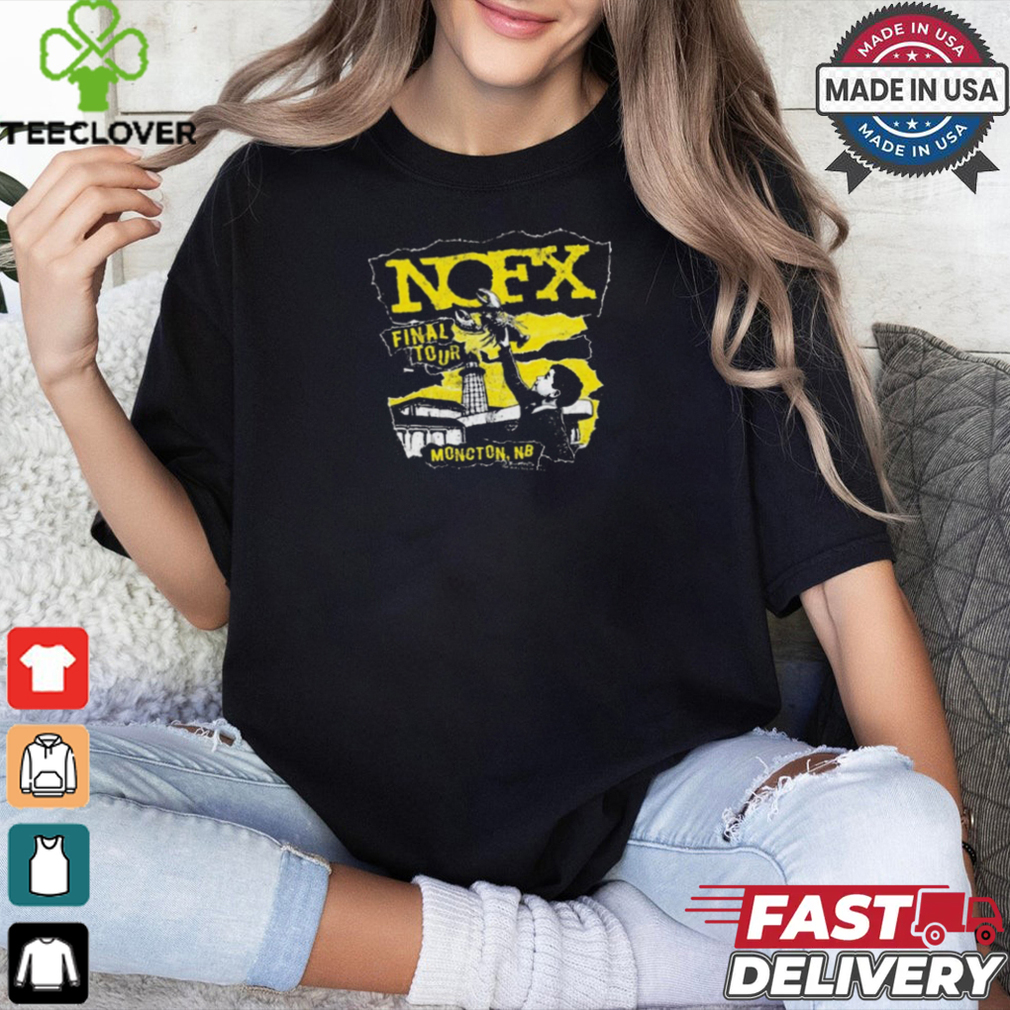 Official NOFX Canadian Final Tour Moncton NB Aug 28 29 2024 Vintage t shirt Official NOFX Canadian Final Tour Moncton NB Aug 28 29 2024 Vintage t shirt