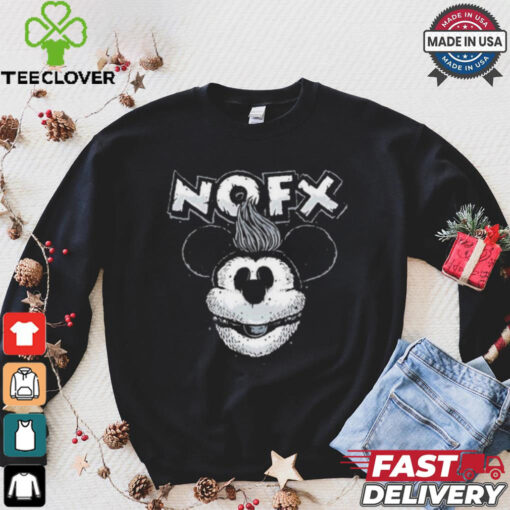 Official NOFX The Final Shows Kinky Willie Tee In San Pedro California On October 4 5 6 2024 Mickey Mouse Inspired Shirt