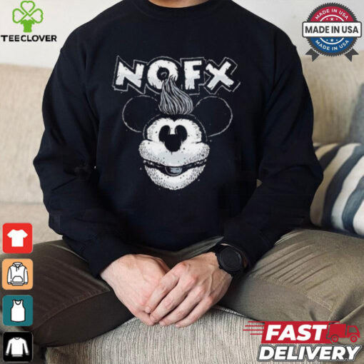 Official NOFX The Final Shows Kinky Willie Tee In San Pedro California On October 4 5 6 2024 Mickey Mouse Inspired Shirt