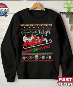 Official NSync Band It’s Gonna Be Sleigh Ugly Christmas Shirt