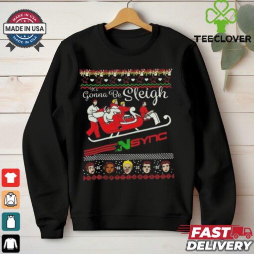 Official NSync Band It’s Gonna Be Sleigh Ugly Christmas Shirt
