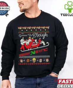Official NSync Band It’s Gonna Be Sleigh Ugly Christmas Shirt
