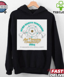 Official NYWP North Yorkshire Axe Throwing Championship 2024 In Association With Valhalla North Shirt