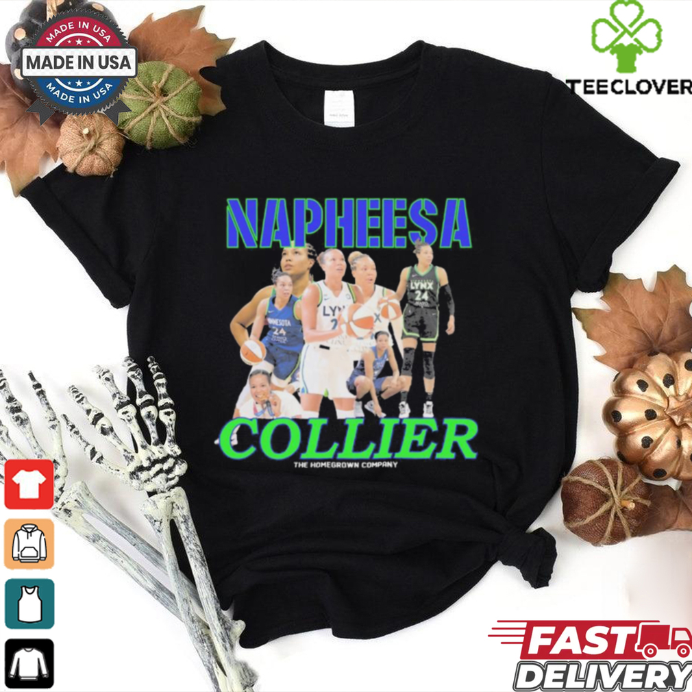 Official Napheesa Collier Minnesota Lynx WNBA 2024 The Homegrown Company t shirt Official Napheesa Collier Minnesota Lynx WNBA 2024 The Homegrown Company t shirt
