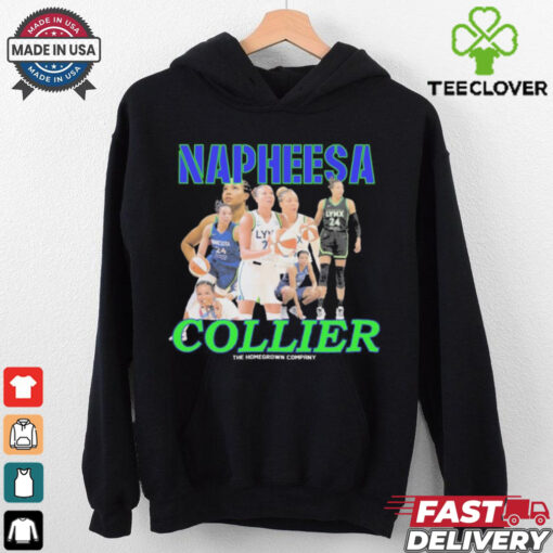 Official Napheesa Collier Minnesota Lynx WNBA 2024 The Homegrown Company t shirt