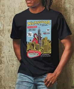 Official Nardwuar The Human Serviette June 17, 2024 The Promontory, Chicago, IL Poster hoodie, sweater, longsleeve, shirt v-neck, t-shirt