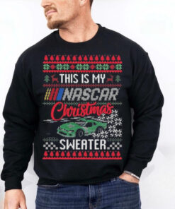 Official Nascar Checkered Flag Sports Black Ugly Holiday 2024 T Shirt