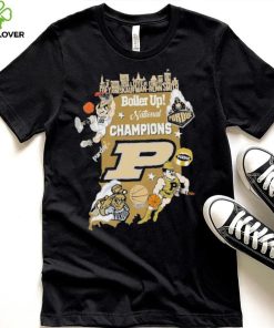 Official National Champions NCAA Men Basketball Purdue 2024 Shirt