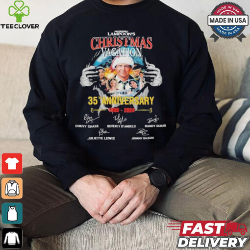 Official National Lampoon’s Christmas Vacation 35th Anniversary 1989 2024 T Shirt