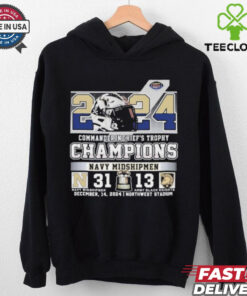 Official Navy Midshipmen 2024 Commander In Chief’s Trophy Champions Shirt