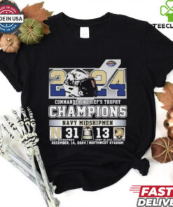 Official Navy Midshipmen 2024 Commander In Chief’s Trophy Champions Shirt