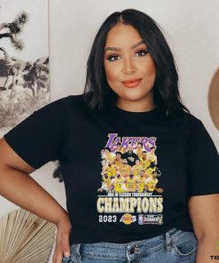 Official Nba In Season Tournament Champions 2023 Los Angeles Lakers T Shirt