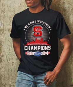Official Nc State Wolfpack Acc Women’s Basketball Tournament Champions 2024 Shirt