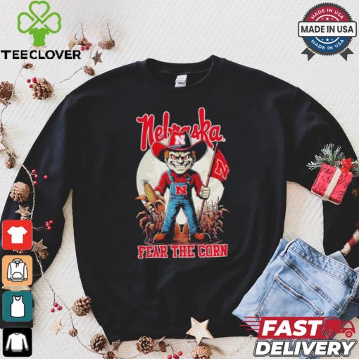 Official Nebraska Cornhuskers Fear The Corn Halloween Shirt