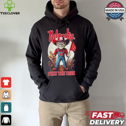 Official Nebraska Cornhuskers Fear The Corn Halloween Shirt