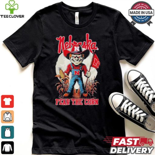 Official Nebraska Cornhuskers Fear The Corn Halloween Shirt