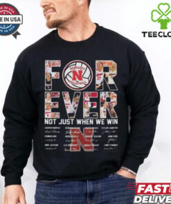 Official Nebraska Cornhuskers Women’s Volleyball Not Just When We Win Signatures 2024 Shirt