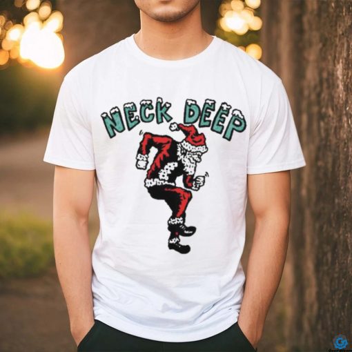 Official Neck Deep Store Moshing Santa Shirt