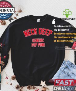 Official Neck deep generic pop punk T shirt