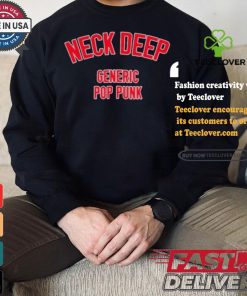Official Neck deep generic pop punk T shirt