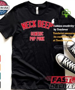 Official Neck deep generic pop punk T shirt
