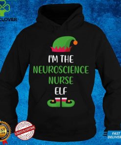Official Neuroscience Nurse Elf Christmas Family Matching T Shirt Hoodie, Sweat