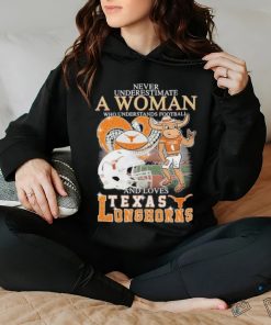 Official Never Underestimate A Woman Who Understands Football And Loves Texas Longhorns Diamonds Helmets T shirt 1 Official Never Underestimate A Woman Who Understands Football And Loves Texas Longhorns Diamonds Helmets T shirt
