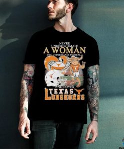 Official Never Underestimate A Woman Who Understands Football And Loves Texas Longhorns Diamonds Helmets T shirt 3 Official Never Underestimate A Woman Who Understands Football And Loves Texas Longhorns Diamonds Helmets T shirt